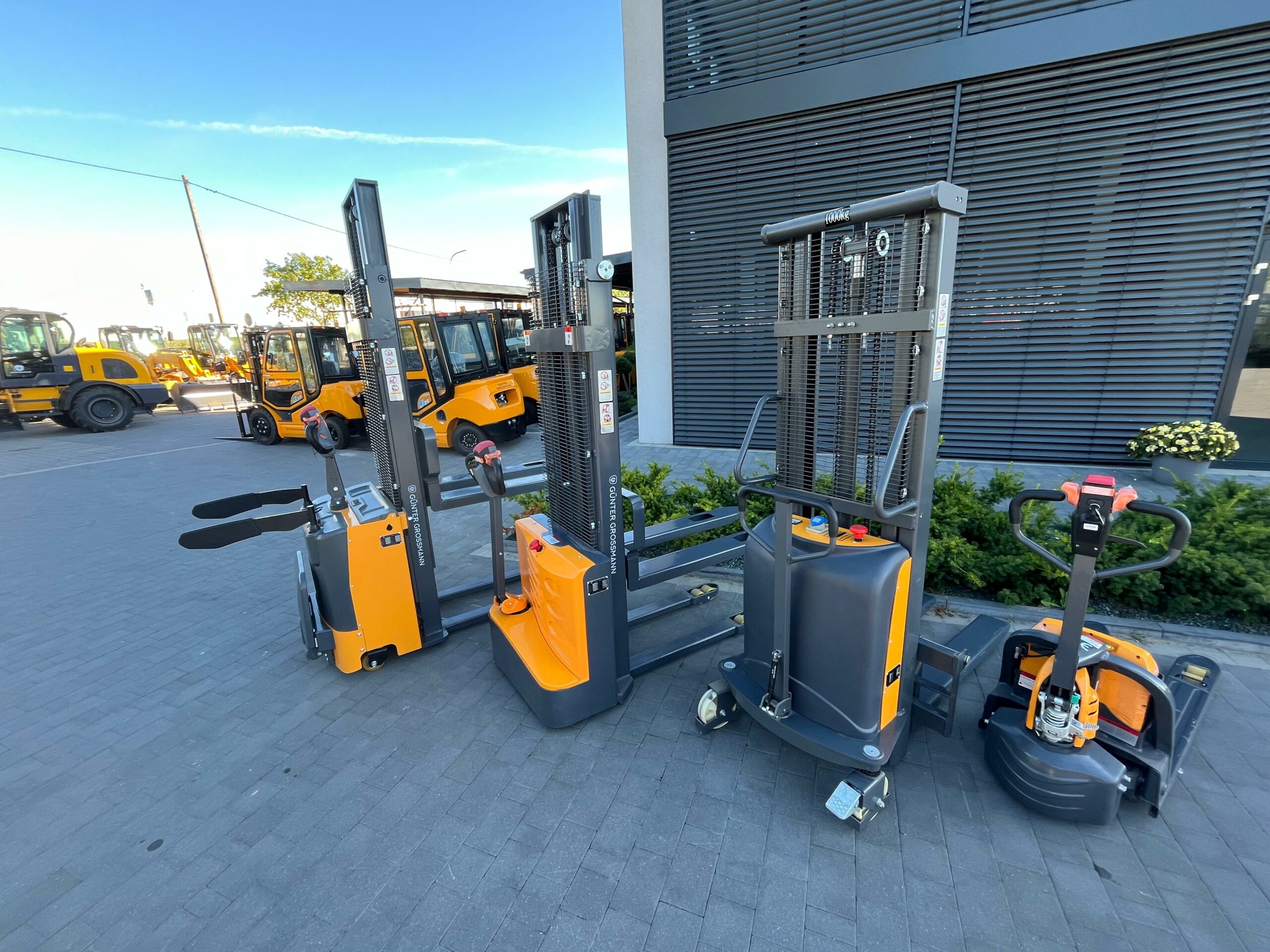 Elektrische Palettenhubwagen